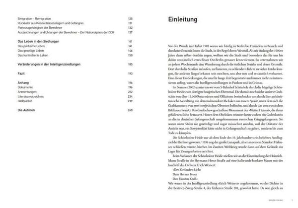 Produktbild: Die Intelligenzsiedlungen in Ost-Berlin