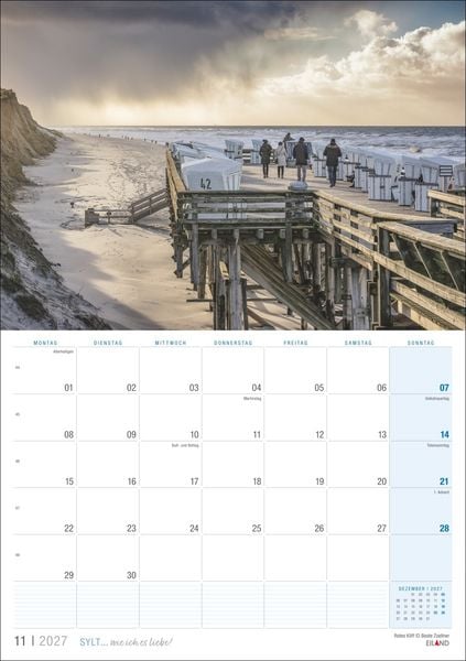 Produktbild: Sylt &hellip; wie ich es liebe Kalender 2027