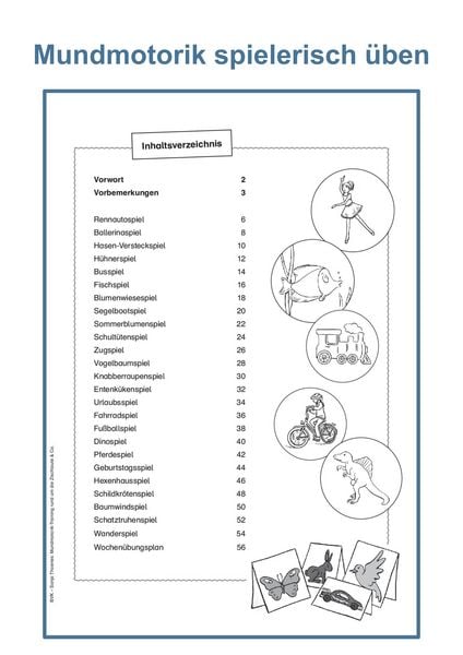 Produktbild: Mundmotorik-Training rund um die Zischlaute und Co