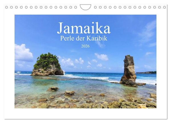 Produktbild: Jamaika - Perle der Karibik 2026 (Wandkalender 2026 DIN A4 quer), CALVENDO Monatskalender