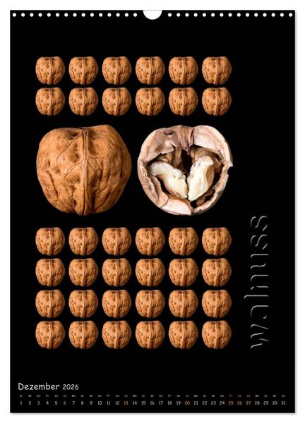 Produktbild: foodART - Fr&uuml;chte und Gem&uuml;se (Wandkalender 2026 DIN A3 hoch), CALVENDO Monatskalender