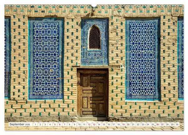 Produktbild: Usbekistan und seine Kultursch&auml;tze (hochwertiger Premium Wandkalender 2026 DIN A2 quer), Kunstdruck in Hochglanz