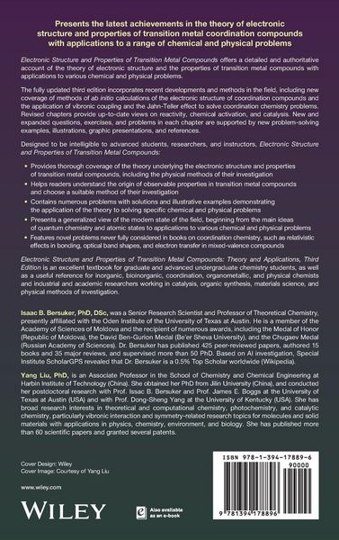 Produktbild: Electronic Structure and Properties of Transition Metal Compounds