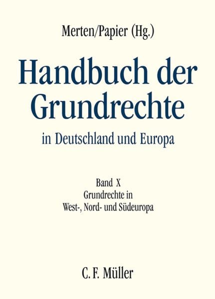 Produktbild: Handbuch der Grundrechte in Deutschland und Europa