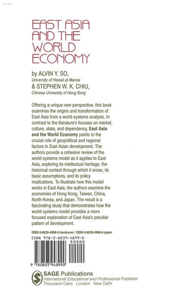 Produktbild: East Asia and the World Economy