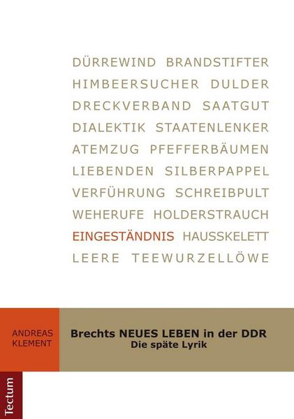 Produktbild: Brechts NEUES LEBEN in der DDR