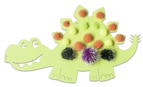 Produktbild: Pompon Art "Dinos"