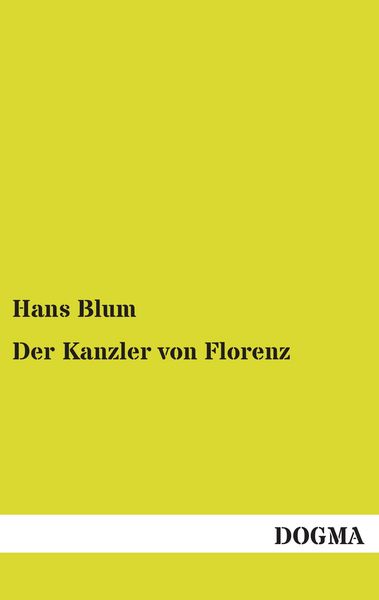 Produktbild: Der Kanzler von Florenz