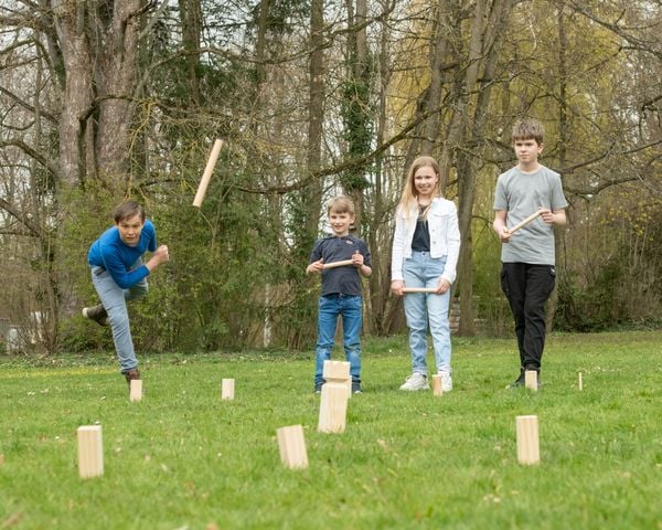 Produktbild: Outdoor active Schwedenschach Kubb 21-teilig