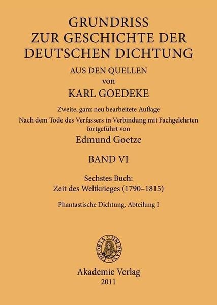 Produktbild: Siebentes Buch: Zeit des Weltkrieges (1790-1815)