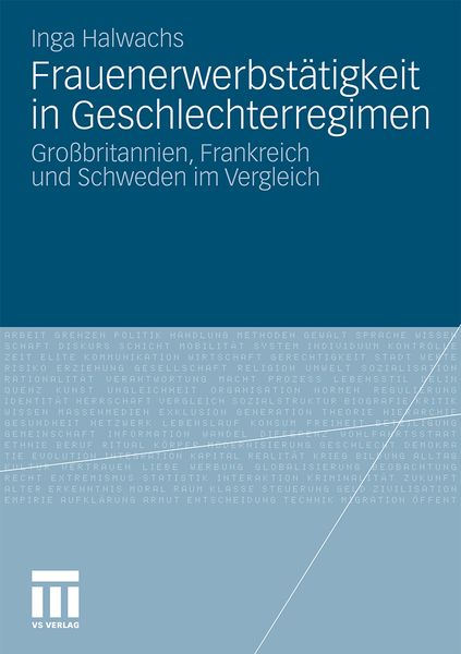 Produktbild: Frauenerwerbst&auml;tigkeit in Geschlechterregimen