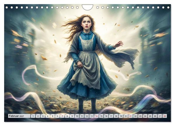 Produktbild: Der Zauberer von Oz &ndash; Die Reise zwischen Welten (Wandkalender 2027 DIN A4 quer), CALVENDO Monatskalender
