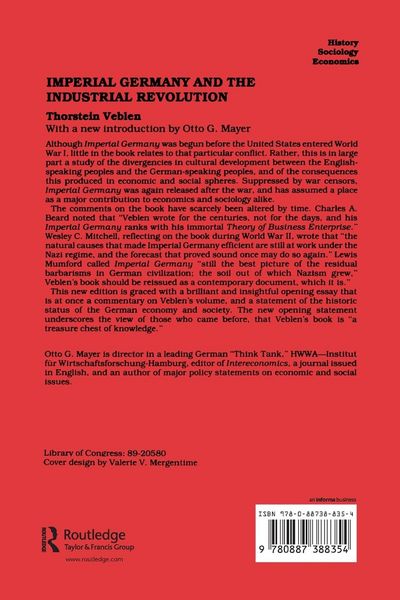 Produktbild: Imperial Germany and the Industrial Revolution