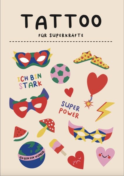 Tattoos für Superkräfte, von Nina Kämpf, Nina Kämpf Verlag