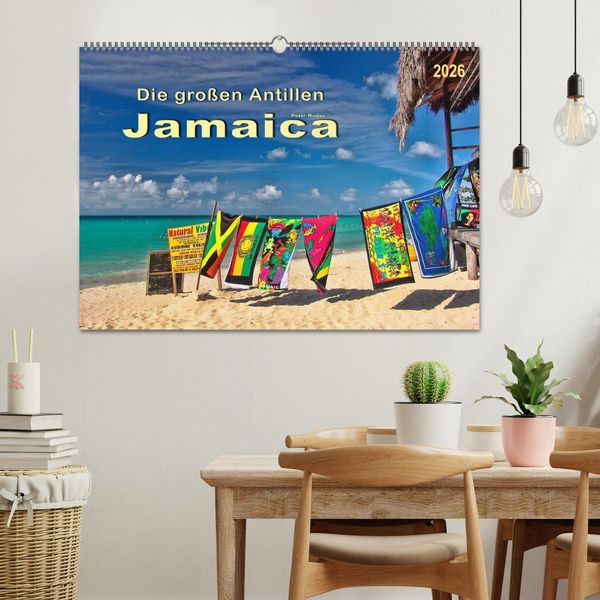 Produktbild: Die gro&szlig;en Antillen - Jamaica (Wandkalender 2026 DIN A2 quer), CALVENDO Monatskalender