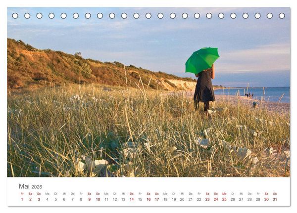 Produktbild: Lieblingsorte an der Ostsee (Tischkalender 2026 DIN A5 quer), CALVENDO Monatskalender