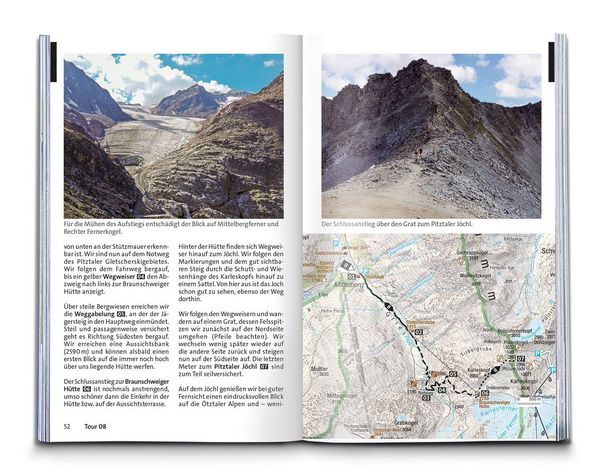Produktbild: KOMPASS Wanderf&uuml;hrer Tiroler H&uuml;ttenwanderungen, 55 Touren mit Extra-Tourenkarte