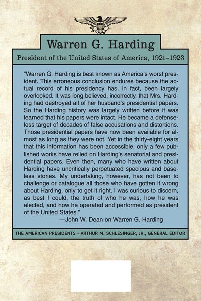 Produktbild: Warren G. Harding