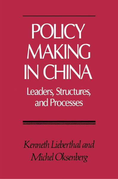 Produktbild: Policy Making in China