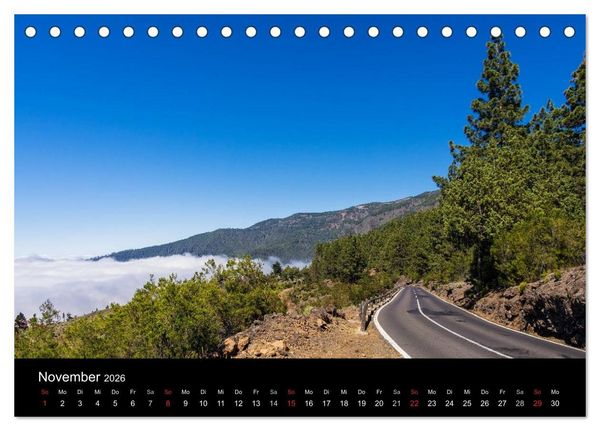 Produktbild: Teneriffa (Tischkalender 2026 DIN A5 quer), CALVENDO Monatskalender
