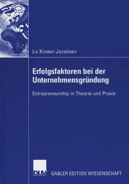 Produktbild: Erfolgsfaktoren bei der Unternehmensgr&uuml;ndung