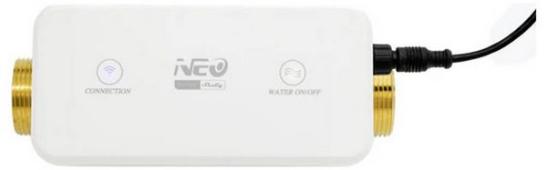 Produktbild: Shelly Neo Smart Water Valve Wasserventil Wi-Fi, Bluetooth