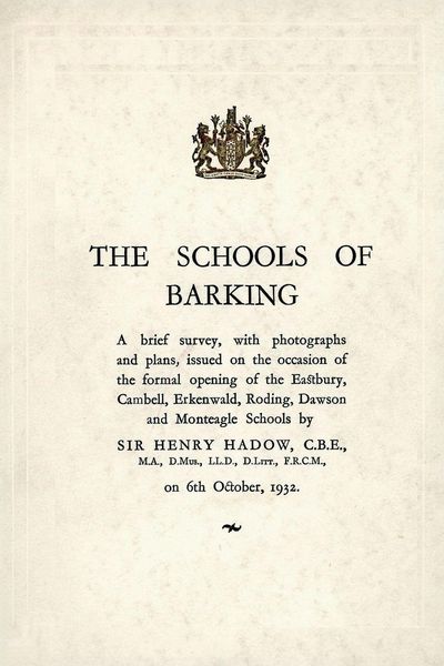 Produktbild: The Schools of Barking