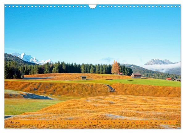 Produktbild: Rund um Mittenwald (Wandkalender 2026 DIN A3 quer), CALVENDO Monatskalender