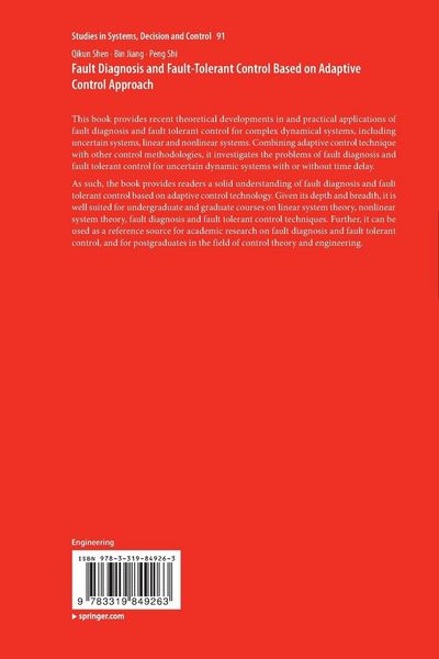 Produktbild: Fault Diagnosis and Fault-Tolerant Control Based on Adaptive Control Approach