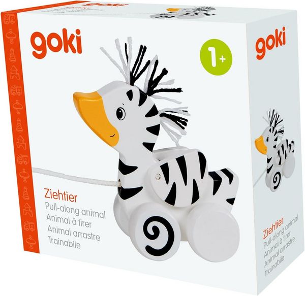 Produktbild: Ziehtier Zebra-Ente