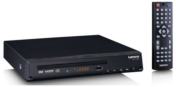 Produktbild: Lenco DVD-120BK Tragbarer DVD-Player