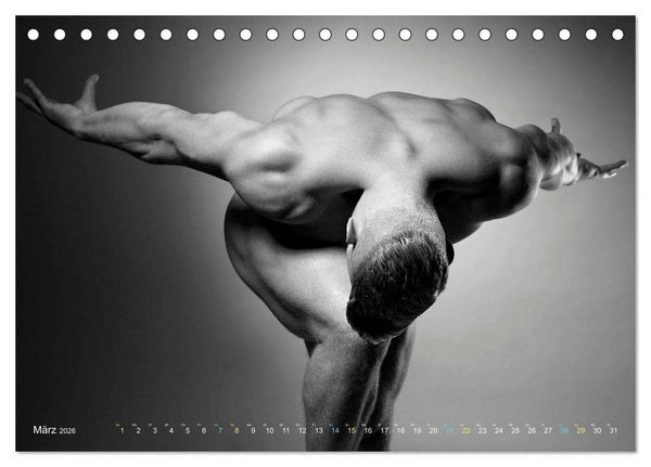 Produktbild: M&auml;nner... backview (Tischkalender 2026 DIN A5 quer), CALVENDO Monatskalender