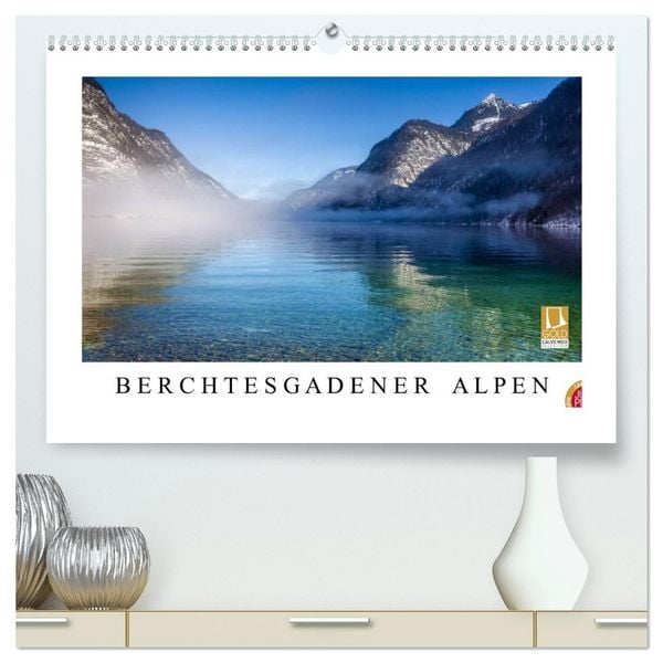 Produktbild: Berchtesgadener Alpen - Land von Watzmann und K&ouml;nigssee (hochwertiger Premium Wandkalender 2026 DIN A2 quer), Kunstdruck in Hochglanz