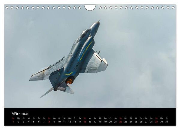 Produktbild: Phantoms bei der Luftwaffe (Wandkalender 2026 DIN A4 quer), CALVENDO Monatskalender