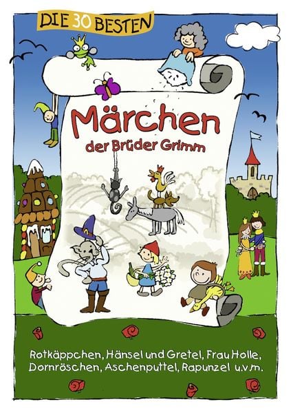 Die 30 besten Märchen der Brüder Grimm, Gebundene Ausgabe von Jacob Grimm,Wilhelm Grimm, Lamp und Sumfleth Entertainment, 978-3-9815408-2-6