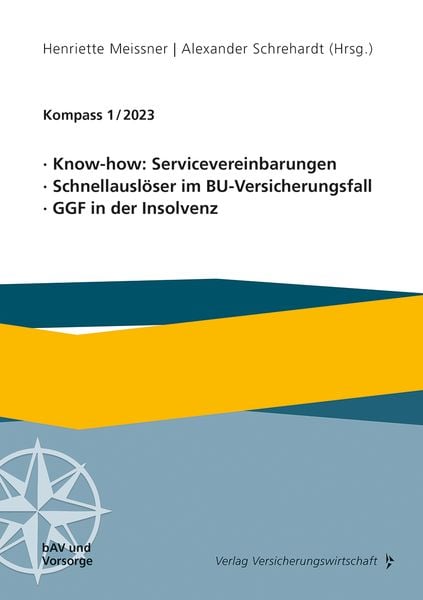 Produktbild: Know-how: Servicevereinbarungen, Schnellausl&ouml;ser im BU-Versicherungsfall, GGF in der Insolvenz
