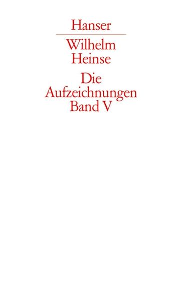Produktbild: Die Aufzeichnungen. Frankfurter Nachlass