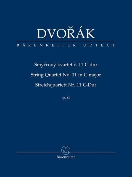 Produktbild: Streichquartett Nr. 11 C-Dur op. 61