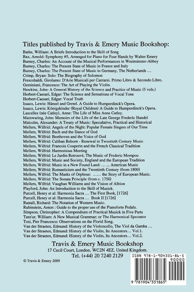 Produktbild: History of the Violin, Its Ancestors and Collateral Instruments from the Earliest Times to the Present Day. Volume 2. (Fascimile reprint).