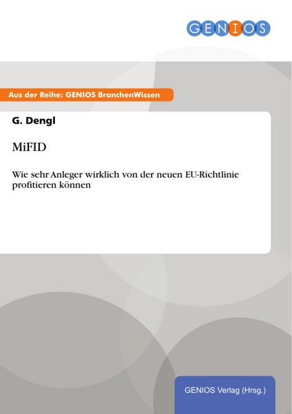 Produktbild: MiFID