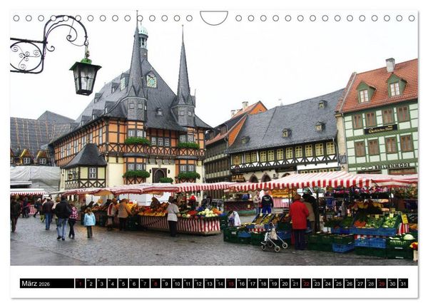 Produktbild: Nationalpark Harz Unber&uuml;hrte Natur und beschauliche St&auml;dte (Wandkalender 2026 DIN A4 quer), CALVENDO Monatskalender