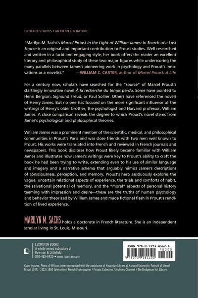 Produktbild: Marcel Proust in the Light of William James