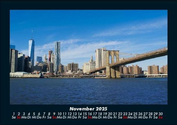 Produktbild: New York 2025 Fotokalender DIN A5