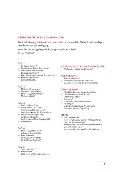 Produktbild: Hospiz macht Schule