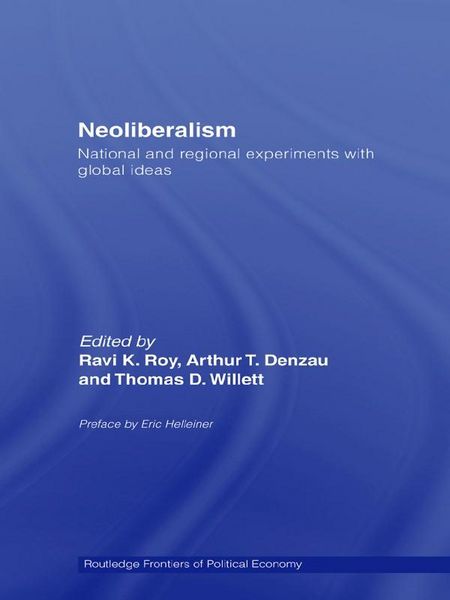 Produktbild: Neoliberalism: National and Regional Experiments with Global Ideas