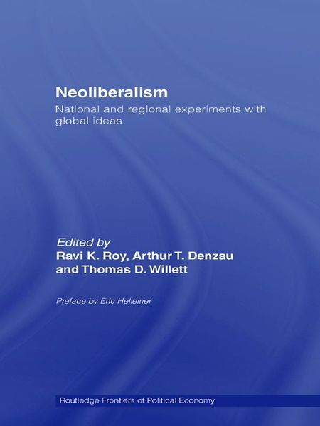 Produktbild: Neoliberalism: National and Regional Experiments with Global Ideas