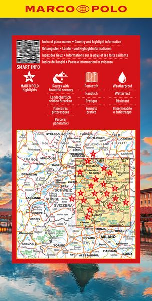 Produktbild: MARCO POLO Reisekarte Schweiz 02 &Ouml;stlicher Teil 1:225.000