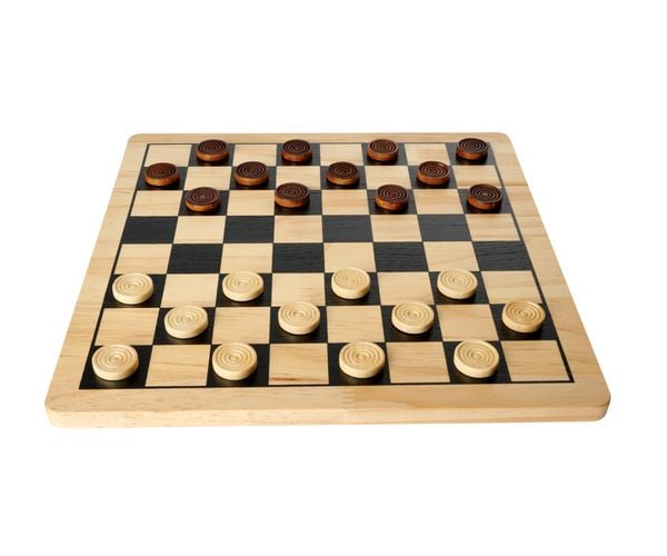 Produktbild: Deluxe Holz - Schach & Dame