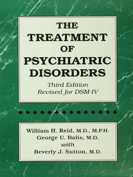 Produktbild: The Treatment Of Psychiatric Disorders