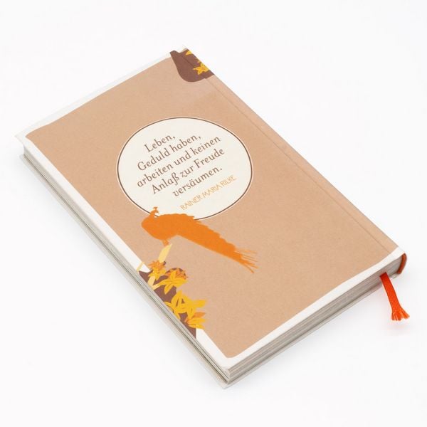 Produktbild: &raquo;Hiersein ist herrlich.&laquo; 365 Tage mit Rilke